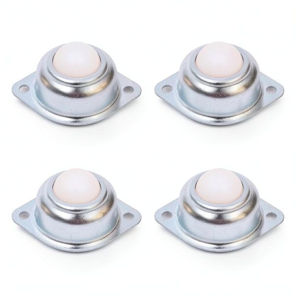 FKG 1 inch Nylon Roller Ball Transfer Bearings Set of 4 – High-0