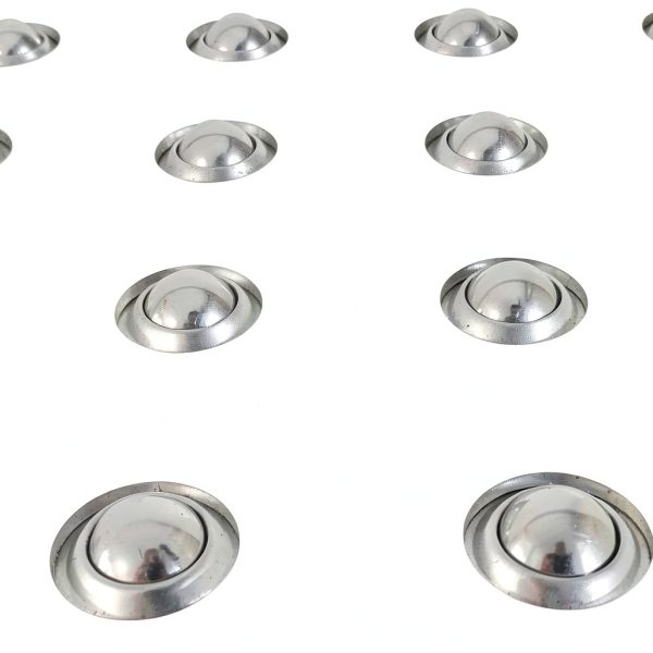 5/8 Inch Roller Ball Transfer Bearings Ziqi Carbon Steel 20pcs Casters-5