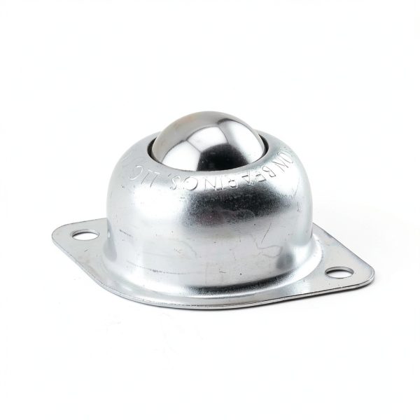 Hudson Bearings BT-1CS Flange Ball Transfer 1" Carbon Steel 75 lb Load-0