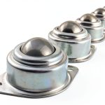 TruePower 10-9121 1" Ball Transfer Bearings - 110lb Load, Steel-0