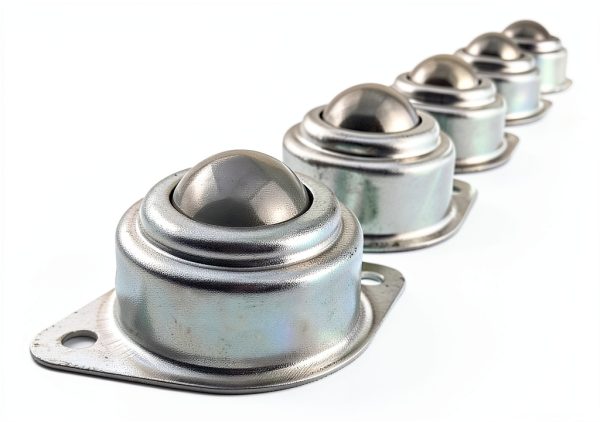 TruePower 10-9121 1" Ball Transfer Bearings - 110lb Load, Steel-0