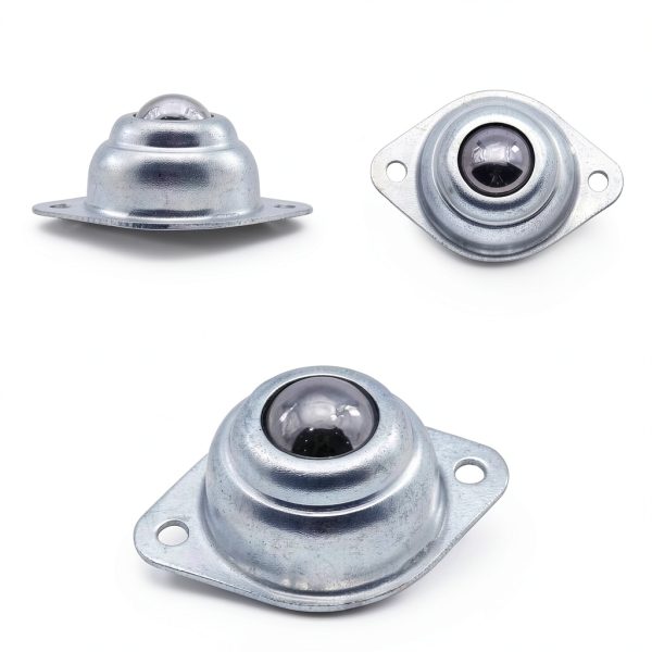 DGQ 5/8" Swivel Ball Caster Roller Transfers Set of 6 Swivel Ball Castor Furniture Trolley Screw Mounted Round Casters-3