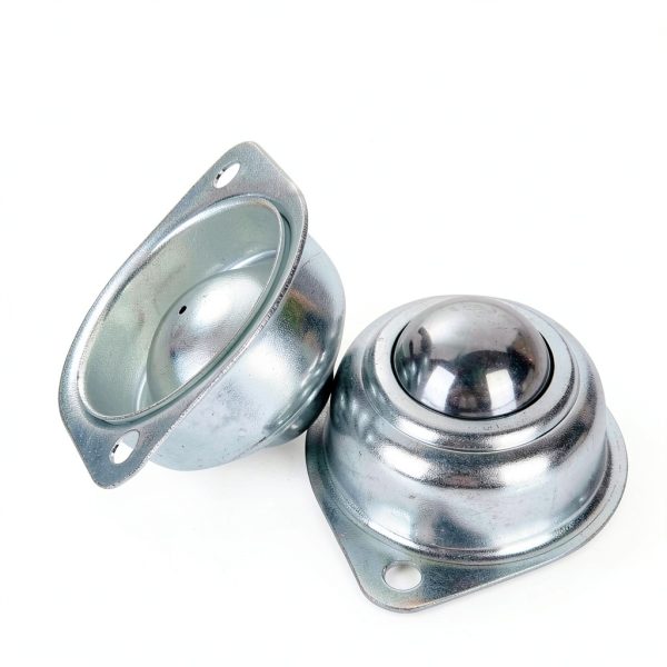 16Pcs 1" Roller Ball Transfer Bearings, 360º Rotation Universal Ball-2