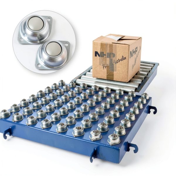 12PCS 1" Ball Bearing Rollers Nylon Transfer LANIAKEA 360 Wheel-6