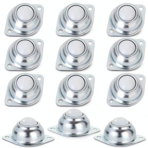 12PCS 1" Ball Bearing Rollers Nylon Transfer LANIAKEA 360 Wheel-0