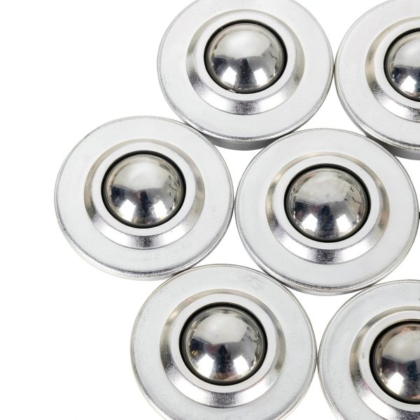 16PCS 5/8" Roller Ball Transfer Bearings CY-15H Carbon Steel Ball-4