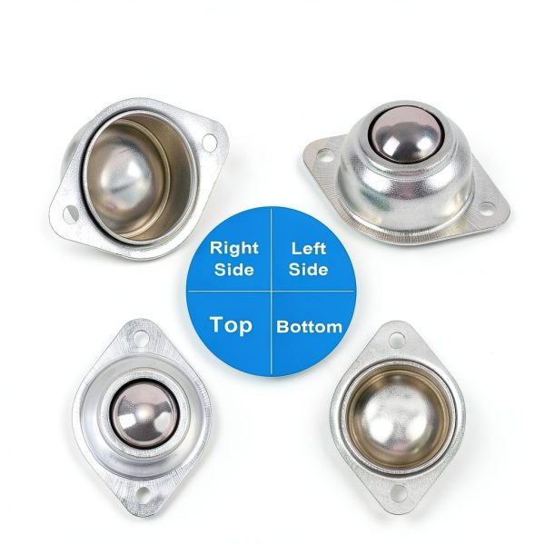 1” Roller Ball Transfer Bearings OLEWELL 20Pcs 360° 400lb Casters-3