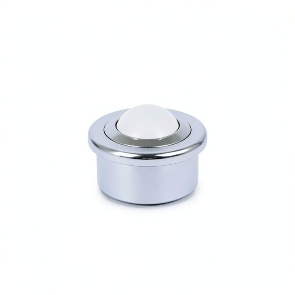 Nylon Ball-Transfer Bearing Roller Caster - 1 Inch Diameter,Ball Transfer Unit for Transmission Equipment Conveyor,360º Universal Rotation Roller,Nylon & Carbon Steel, 520 Lbs Total Load Capacity,4PCS-1