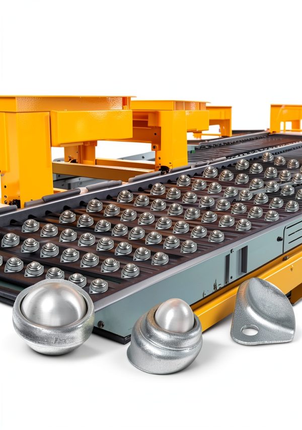 32Pcs 1 Inch Carbon Steel Ball Casters by AOKLIT for Conveyor,-2