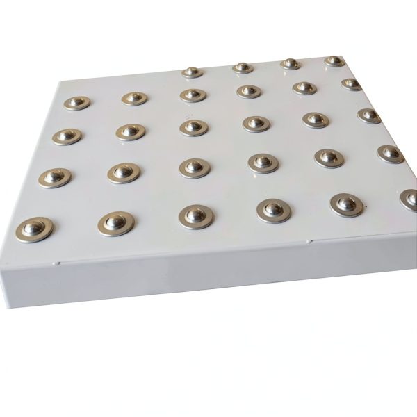 5/8" Ball Transfers Unit,10Pcs Metal Roller Ball Transfers,Load Capacity 55lbs,1" Dia Base, for Conveyor Roller Stand Transmission System-4