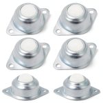6 PCS 5/8" Nylon Roller Ball Transfer Bearings for Furniture,-0
